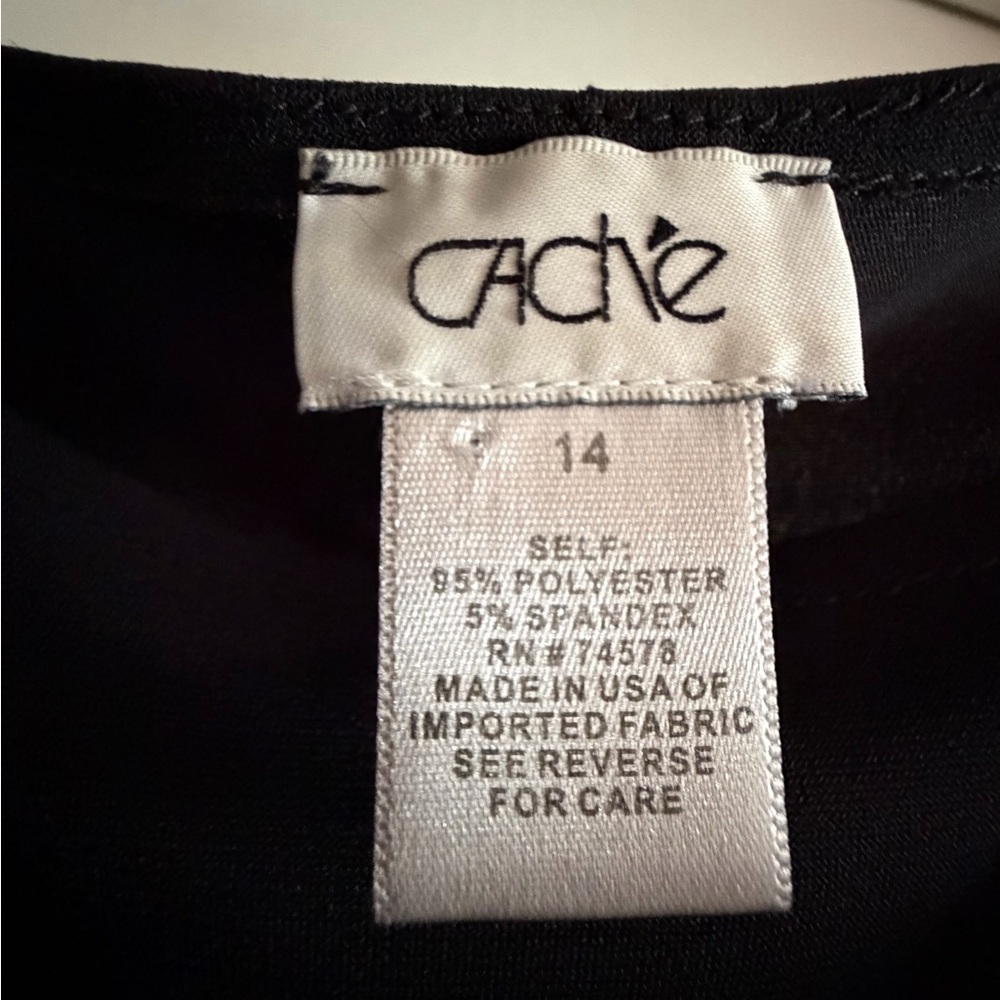 Cache’ Beautiful Cocktail Dress -Sz -14 - Picture 2 of 4